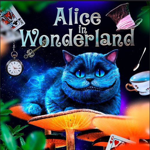 Alice in Wonderland Event Poster