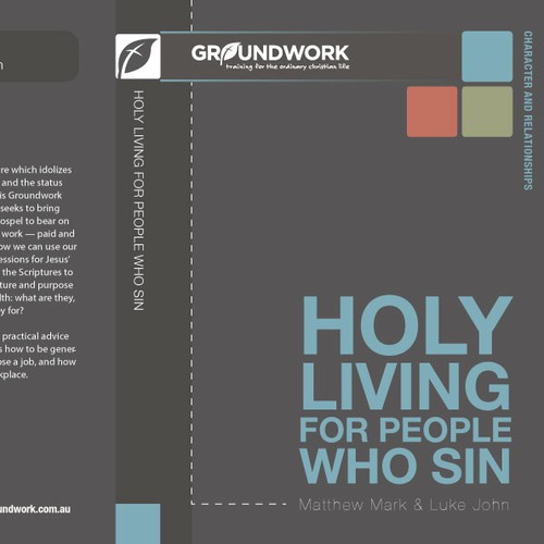 A cover for a series of books for Groundwork