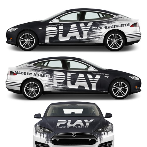Tesla wrap for PLAY fitness