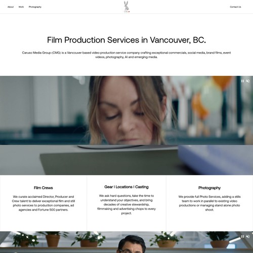Caruso Media Group Customized Design