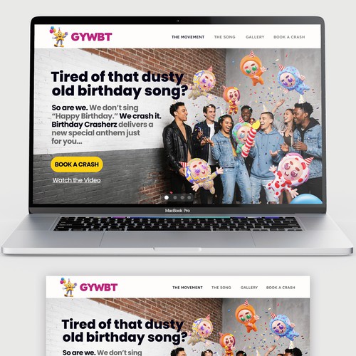 Website Design for GYWBT