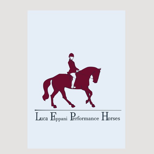 Horse theme logo