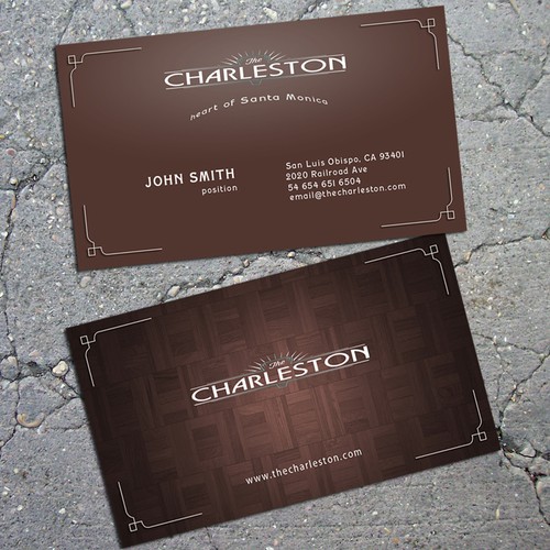 Prohibition Bar Needs a Business Card Design