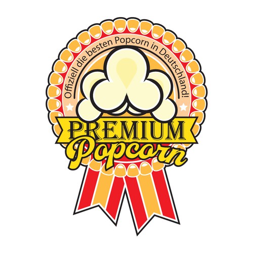 Logo Premium Popcorn