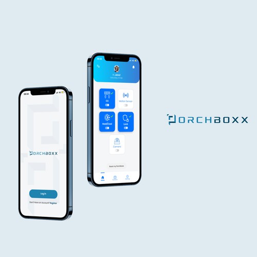 Porchboxx App Design