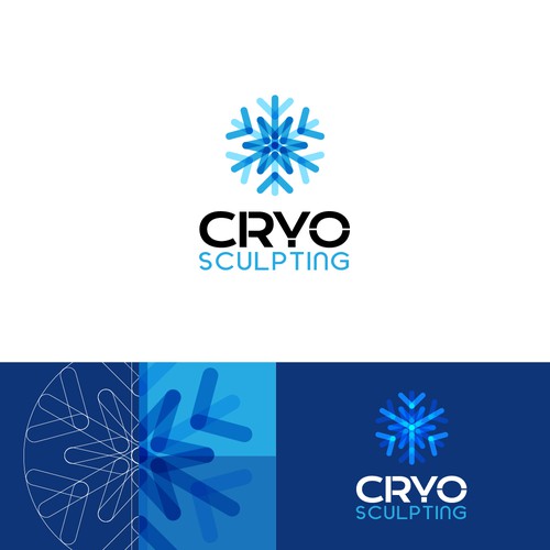 Logo design . CRYO sculpting