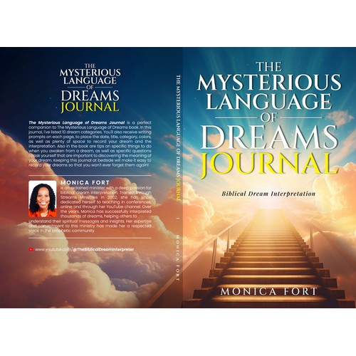 The Mysterious Language of Dreams Journal Cover Design Project