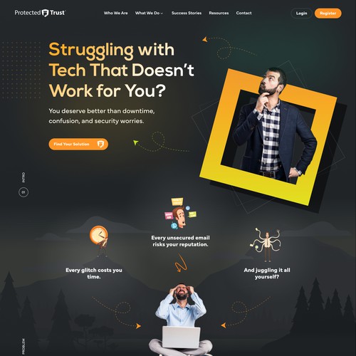 IT Support Website Design