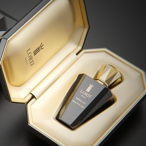 Luxury perfume box design