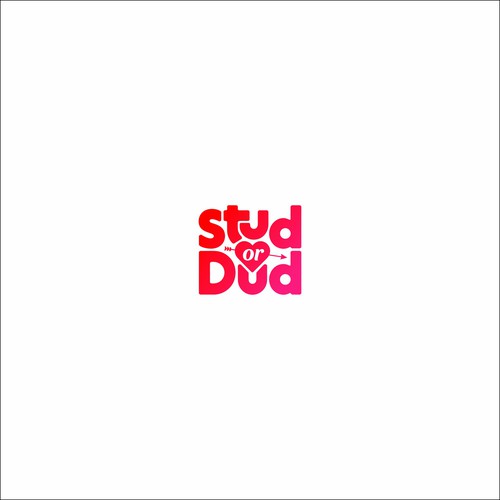 Bold & Playful “Stud or Dud” Dating Safety Logo Concept