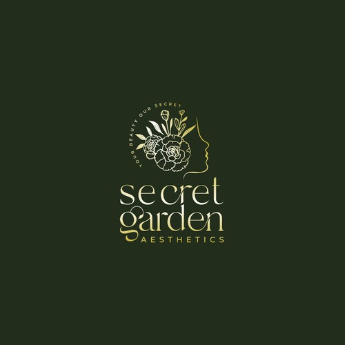 Logo Secret Garden Aesthetics