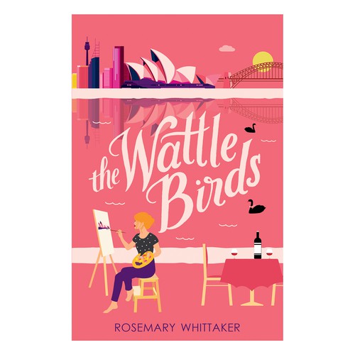 Book cover for "The Wattle Birds"
