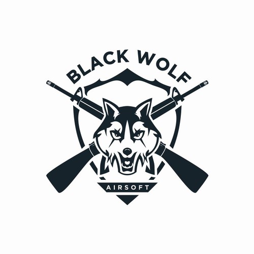 black wolf