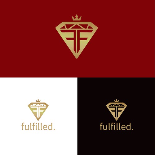Logo concept for fulfilled