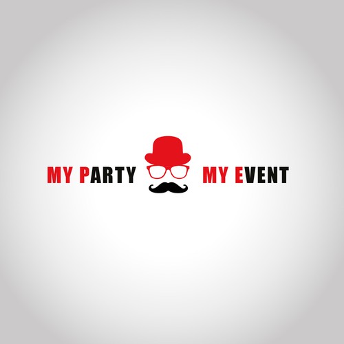 Logokonzept für eine Party / Event Firma