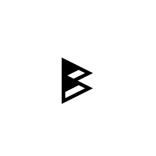 Abstract "B" letter