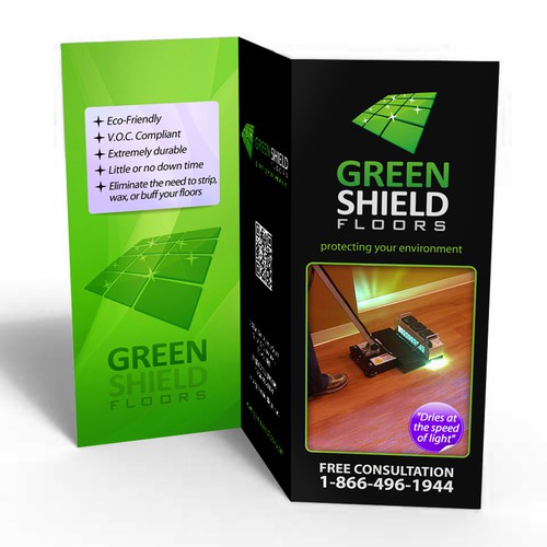 Guaranteed: Create the next brochure design for Green Shield Floors (mockups provided)