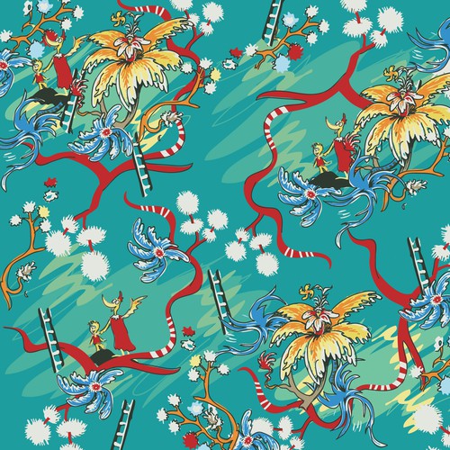 Cartoon Inspired Pattern Contest Finalist Entry
