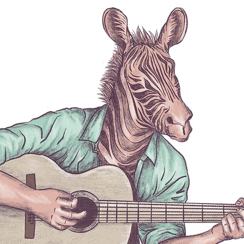 Musical Guitar Shirt