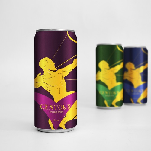 packaging design for energy drink
