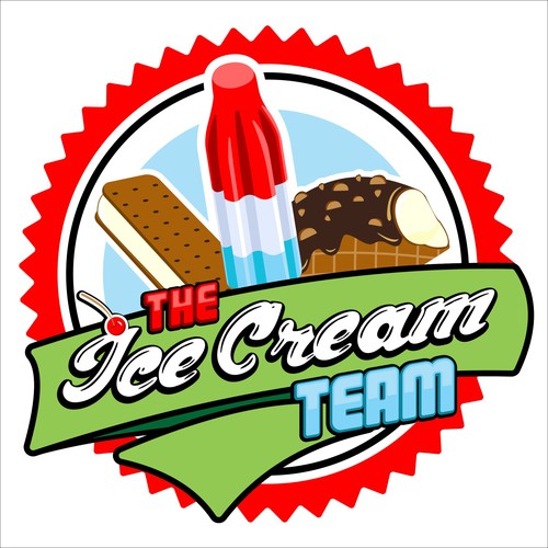 Flashy logo for Ice Cream fleet