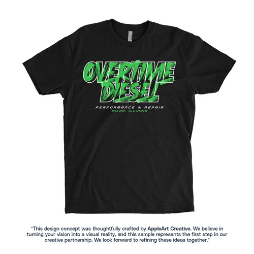 Truck Repair Shop T Shirt design