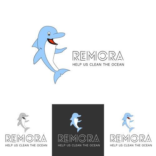 a mascot to put people in a positive attitude towards an association for cleaning the environment