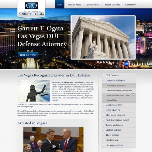 Garrett T. Ogata needs a new website design