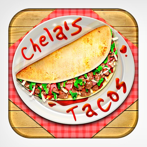 Chela's Tacos iOS App Icon