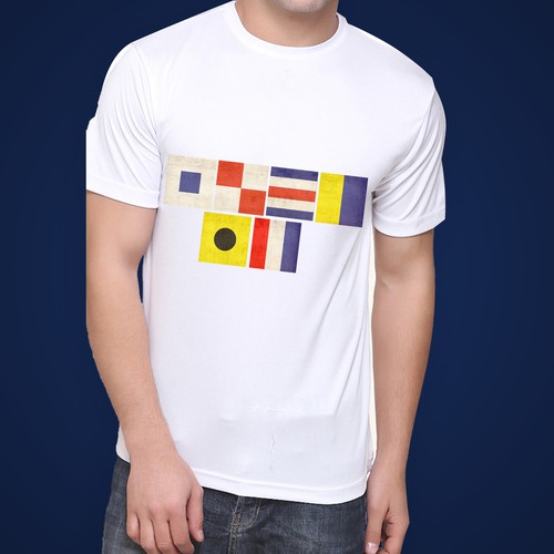 Original Maritime Code Flags for T-Shirt