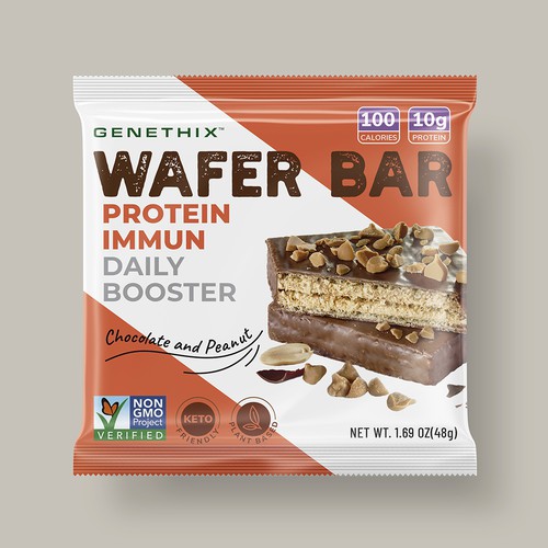 Genethix Wafer Bar Packaging