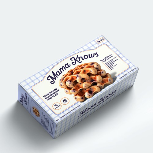 Waffle box packaging