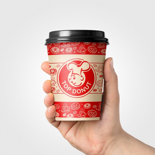 Design a fun and creative coffee cup