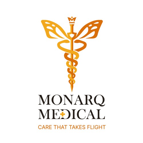 Logo for Monarq "butterfly" Medical