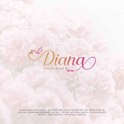 Logo Concept for Diana - Beauty Salon