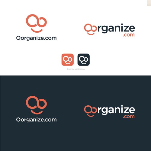 Bold, simple and clean logo concept for Oorganize.com