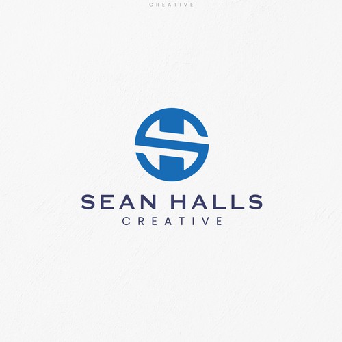 Logo Design letter S + H