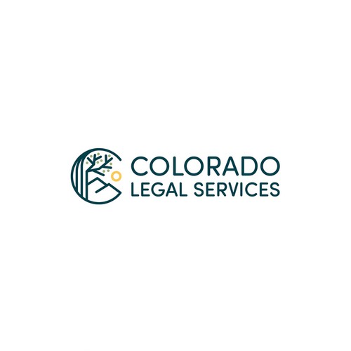 Inspiring logo representing our nonprofit legal aid work in Colorado