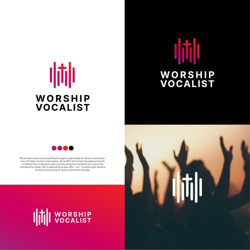 Logo and Brand Guide for Worship Vocalist