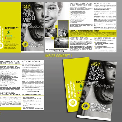 The code.org Trifold Brochure