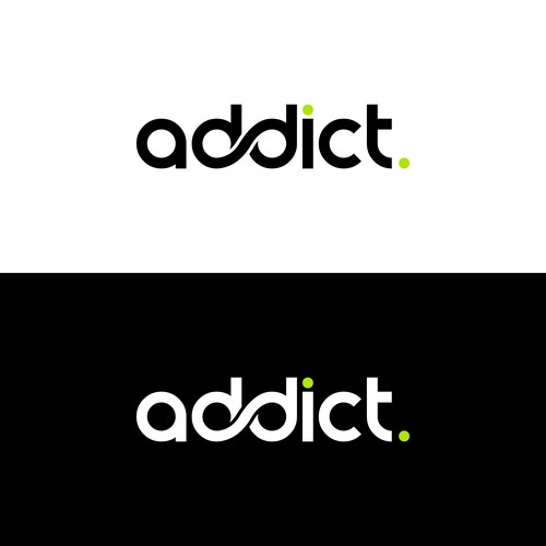 addict logo design