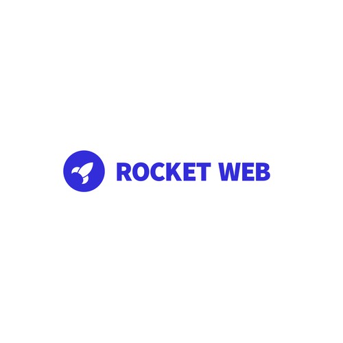 Simplistic logo concept for web company
