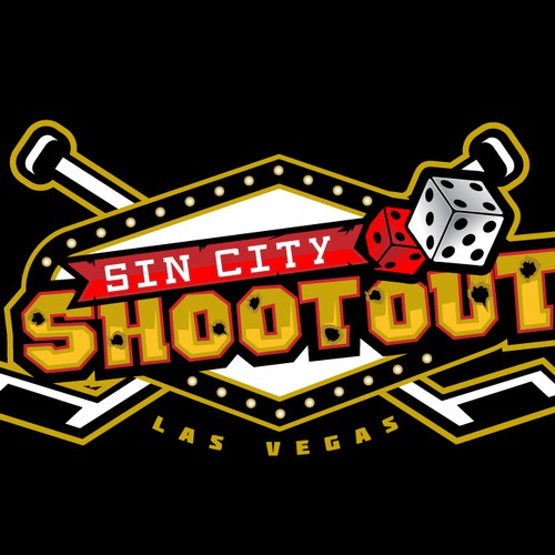 Vegas hockey tournament logo