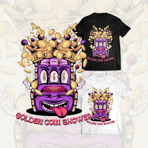 Tshirt Design Slot Characther