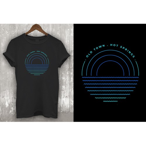 A vintage/hipster image for Fitness Facility Staff Shirts