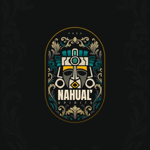 Nauhal - Mayan Spirit Brand - Logo identity Design