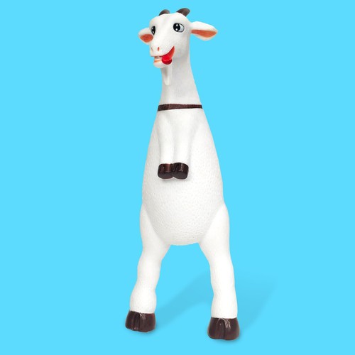 Squeaky Goat toy