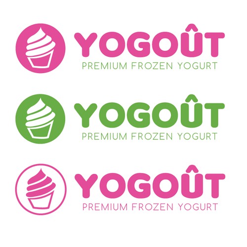 Frozen Yogurt logo redesign