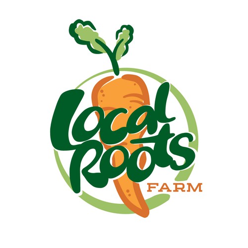 Vegetable Farm Logo