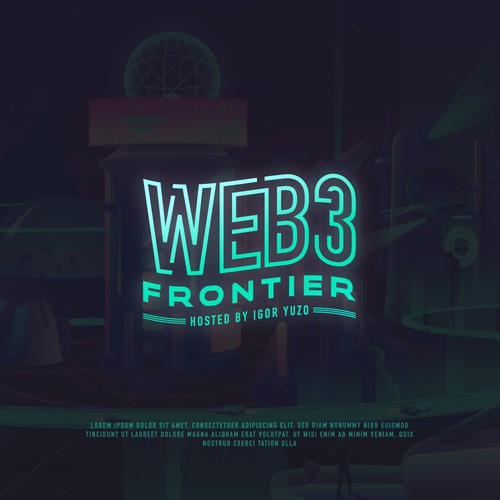 WEB3 logo concept
